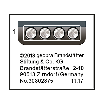 30802875_sparepart/Etikett 9432 "Forschermobil mit Stegosau